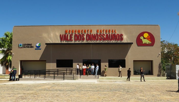 Vale dos Dinossauros, localizado no município de Sousa