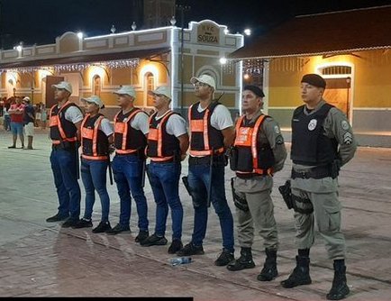 Policiamento na cidade de Sousa