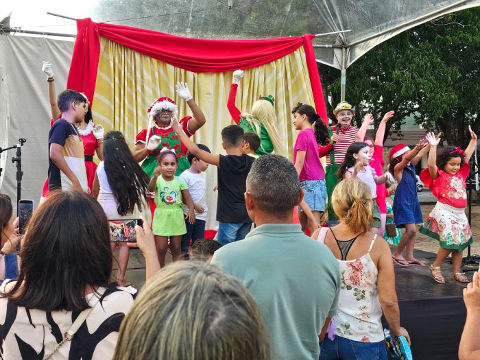 Programação natalina da Funjope no Parque Solon de Lucena e Busto de Tamandaré