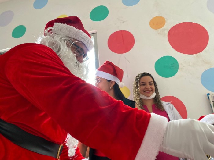 Festa de Natal na Ala Pediátrica do Trauma de João Pessoa