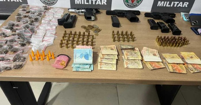 Prisão de quatro homens suspeitos de tráfico de drogas