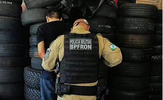 Cumprimento de mandado de prisão contra traficante