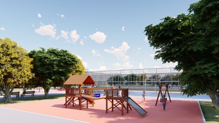 Início das obras de praça na Ilha do Bispo