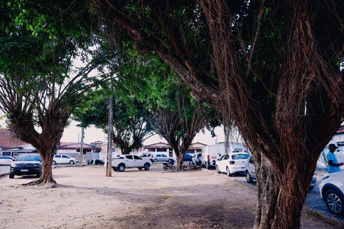 Ordem de serviço para a construção da Praça Gauchinha