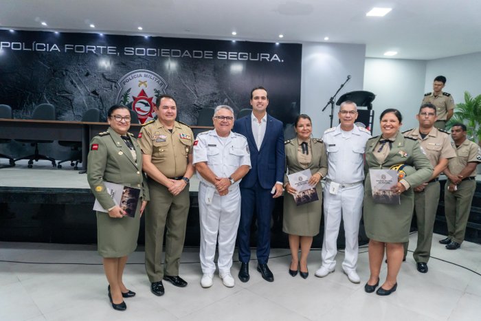 Solenidade de promoção de oficiais da Polícia Militar