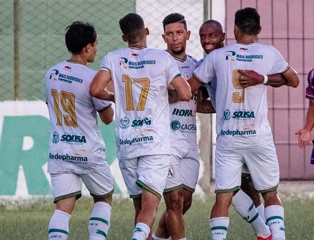 Comemoração dos jogadores