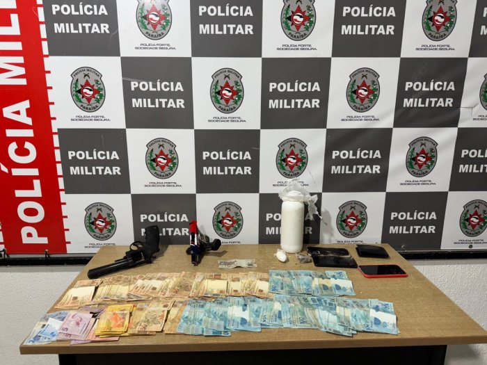 Apreensão de 14 armas de fogo na primeira segunda-feira do ano