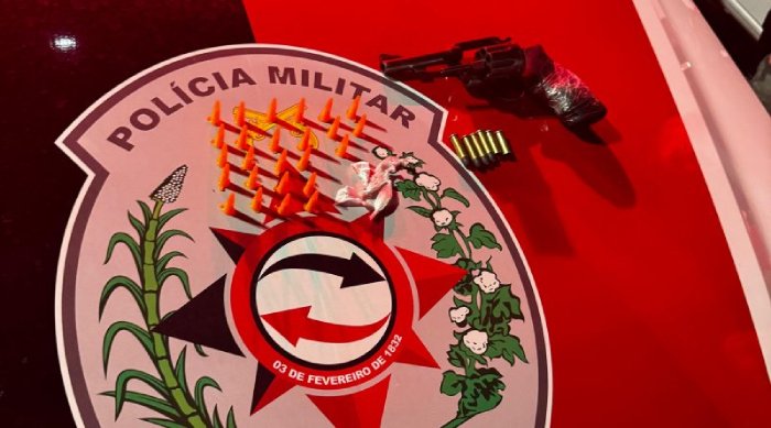 Apreensão de arma de fogo usada em tentativa de assalto