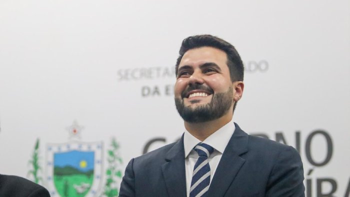 Secretário de Estado da Educação e deputado estadual licenciado, Wilson Filho (Republicanos)