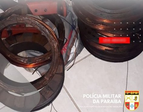 Material ilícito apreendido em ação da Polícia Militar