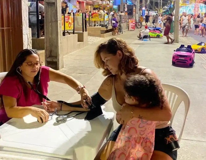 Atendimento para o Festival Forró Verão