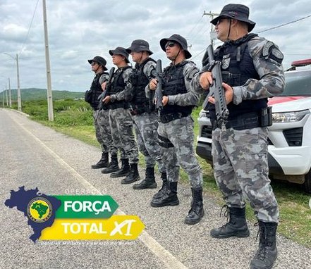 Operação Força Total na área da 14⁰ Batalhão