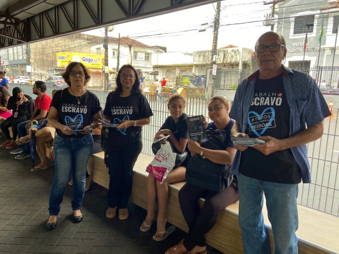 Ação no Terminal de Integração da Lagoa, em João Pessoa