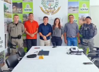 Projeto de construção do novo 14º BPM, com a prefeitura de Sousa e Suplan
