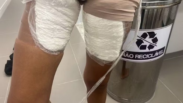 Prisão de jovem transportando 3 kg de uma substância semelhante à cocaína