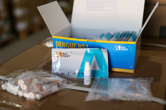 Mais de 37 mil testes rápidos de dengue