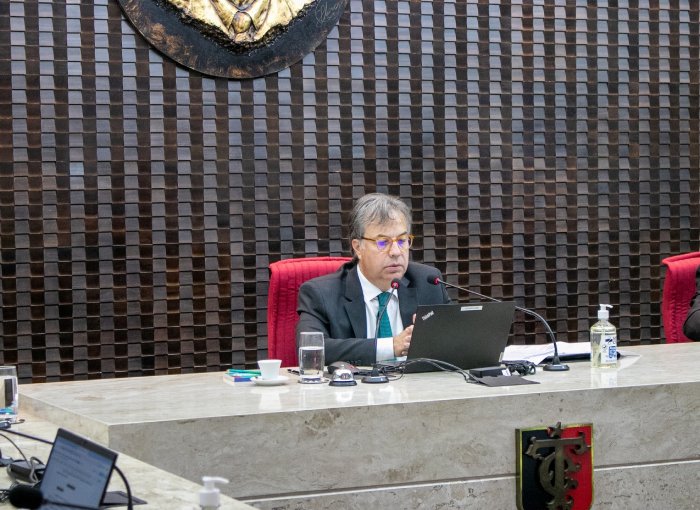 Presidente do Tribunal de Contas do Estado, conselheiro Fábio Nogueira