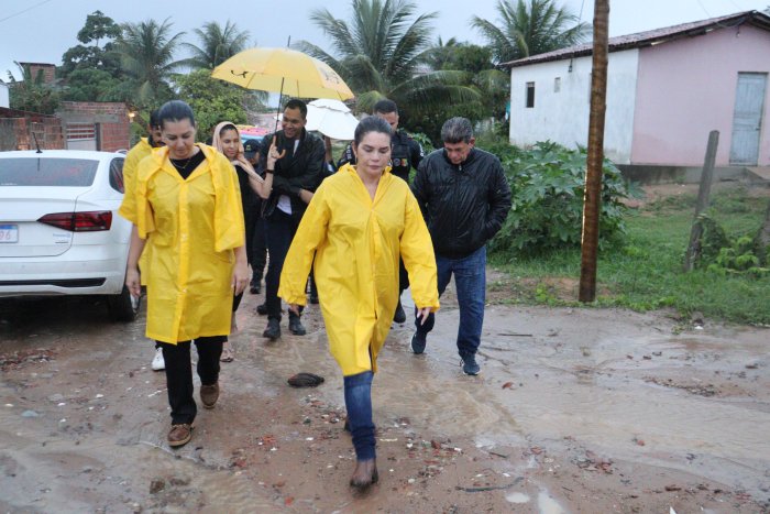 Áreas de risco no município de Conde