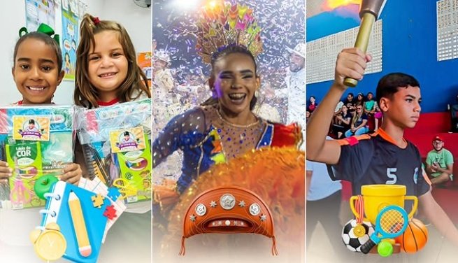 Aparecida é contemplada com R$ 498 mil para fortalecer a educação, cultura e esporte