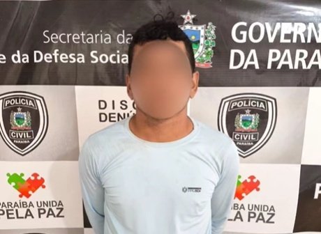 Homem preso em ação da DRF de Patos 