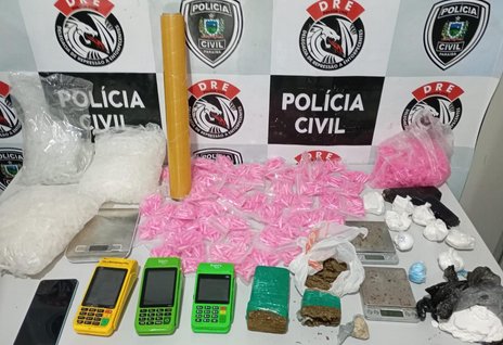 DRE prende em flagrante, jovem de 29 anos, por tráfico de drogas, na PB