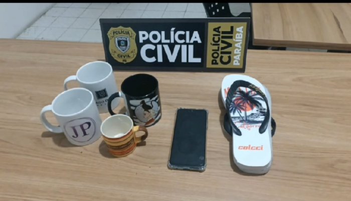 Prisão em flagrante de suspeito de furtos
