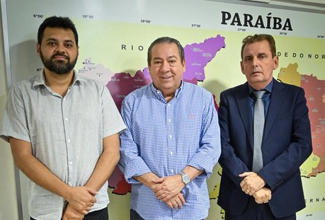 Deputado estadual Chico Mendes e o prefeito Alyson Francisco