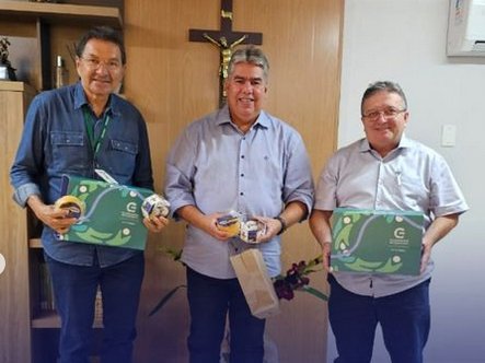 Secretário da Agropecuária em visita a Casa do Cooperativismo