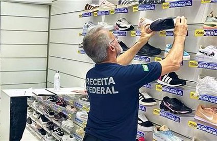 Operação em combate a comercialização de produtos falsificados, em JP