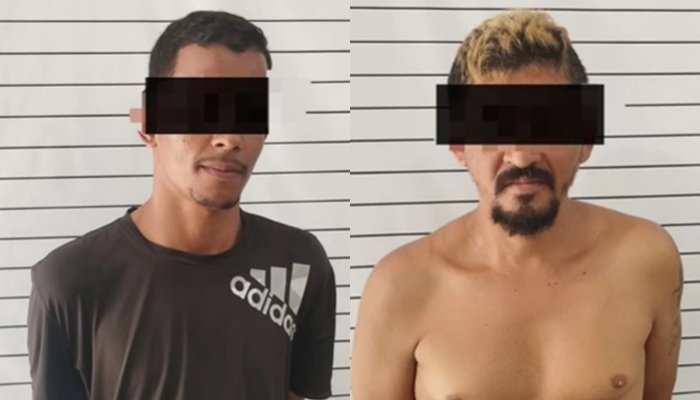 Homens presos em ação policial na cidade de Aroeiras 