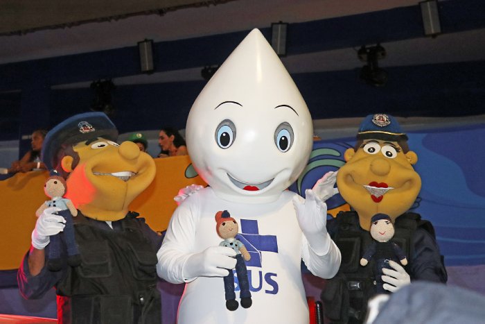 Ação educativa durante o Carnaval