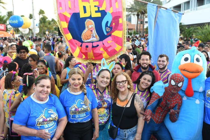 Desfile do Bloco Portadores da Folia, em João Pessoa