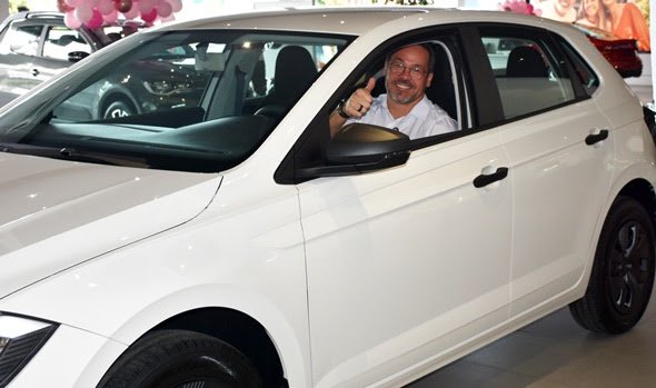 Carro zero quilômetro do prêmio extra do Nota Cidadã