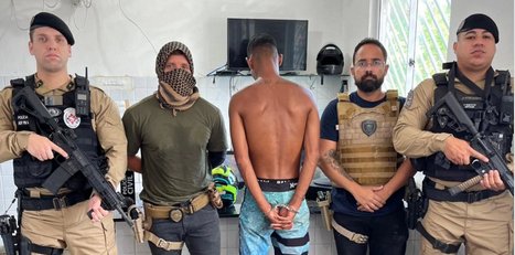 Prisão de suspeito de tentariva de homicídio em Cabedelo