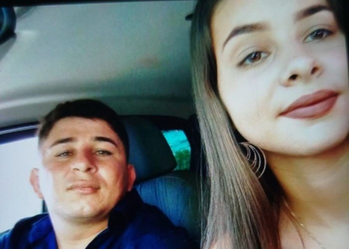 Adriele Bezerra Ferreira, de 20 anos, e José Gizon Espínola Ferreira, de 31 anos, vítimas de acidente em Camalaú 