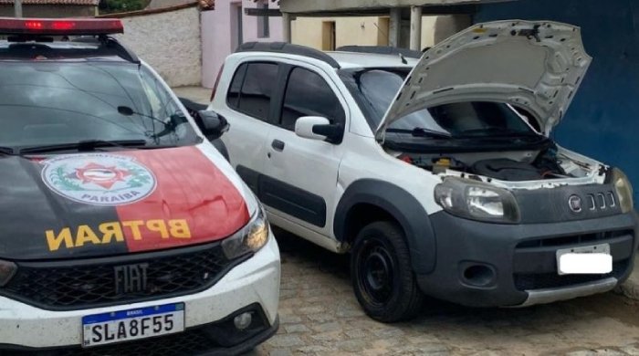 Apreensão de sete veículos roubados na Paraíba