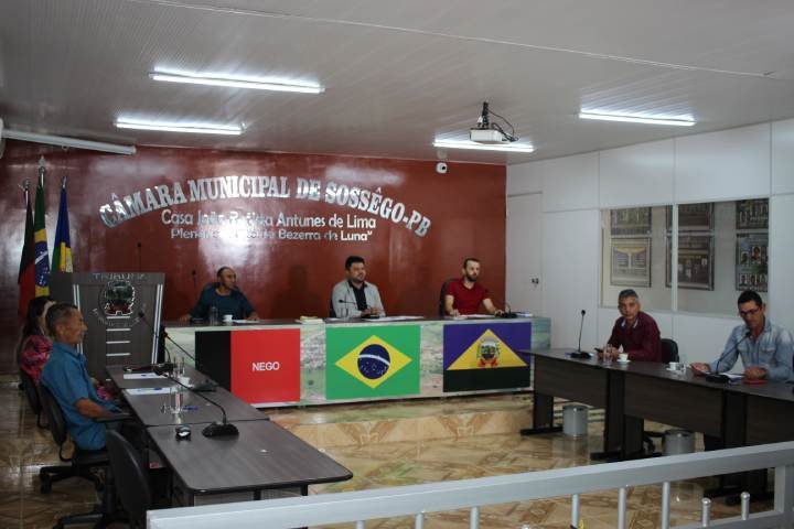Câmara Municipal de Sossego na Paraíba