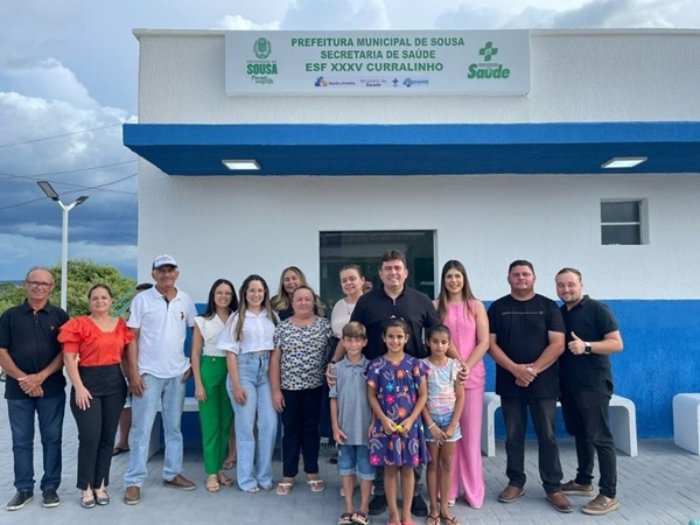 Entrega de UBS na Comunidade Rural Curralinho