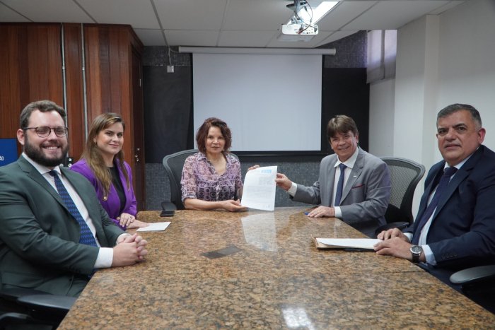 Visita do presidente da FIEPB, Cassiano, ao TRT-13