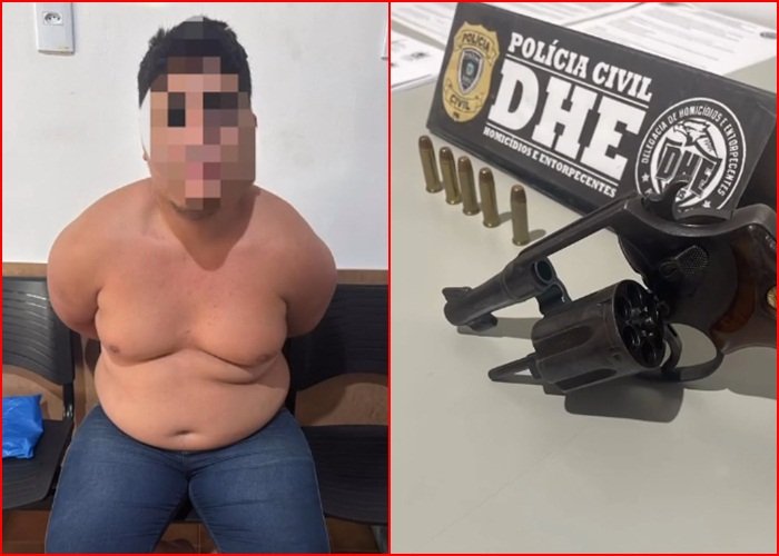 Cumprimento de mandado de prisão no Sertão da Paraíba