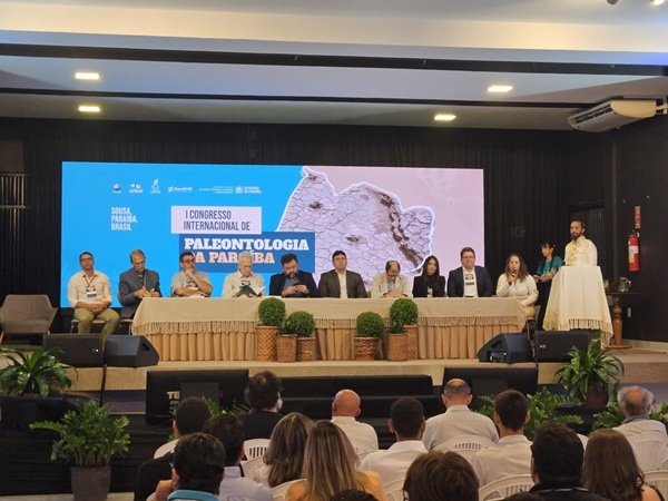 1º Congresso Internacional de Paleontologia da Paraíba, em Sousa