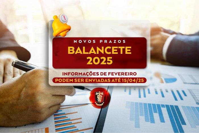 Entrega do balanço de fevereiro de 2025