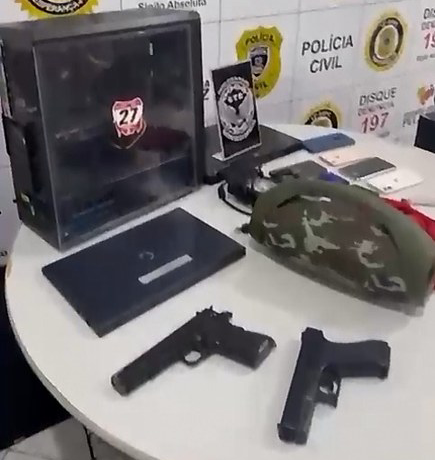 Prisão de quatro suspeitos de roubos