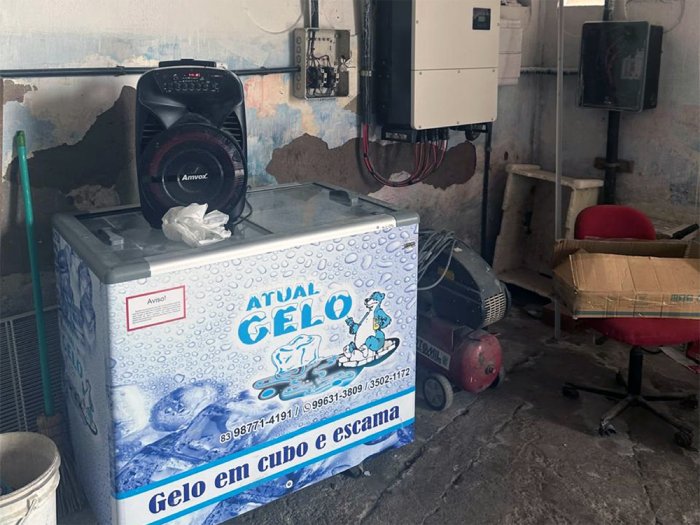 Fechamento de fábrica de gelo em Guarabira