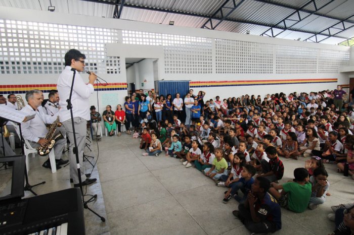 Concerto didático para escolas da Rede Municipal