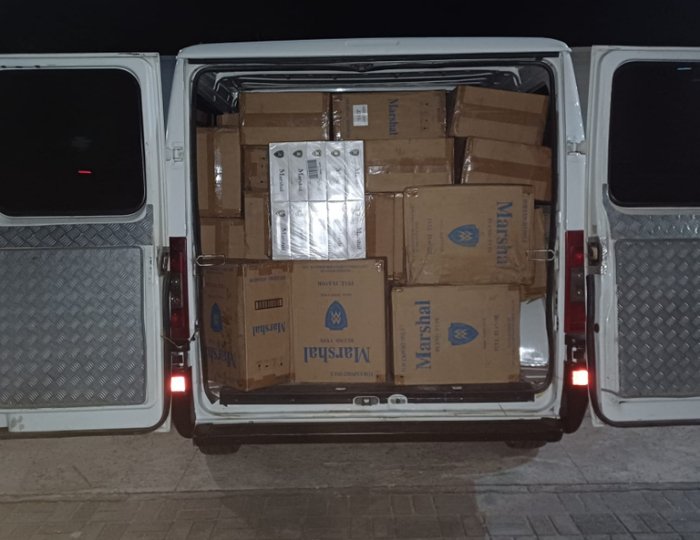 Cigarros contrabandeados apreendidos em ação da PRF