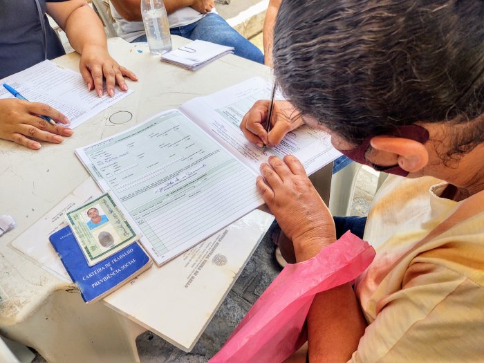 Atendimento do CadÚnico, em João Pessoa