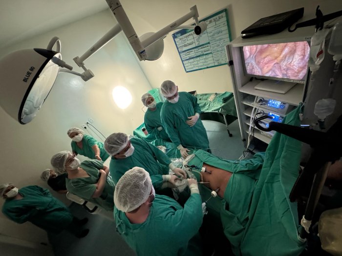 Cirurgia inédita no Complexo Hospitalar Regional Deputado Janduhy Carneiro (CHRDJC), em Patos