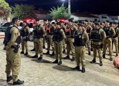 Segurança na festa de emancipação política de Aparecida