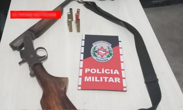 Arma de fogo apreendida em ação da Polícia Militar